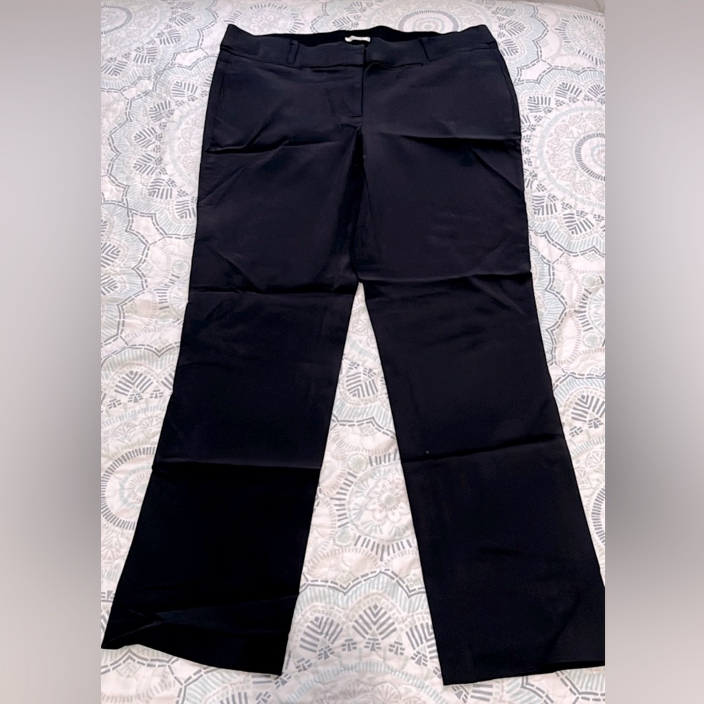 These are a size 18 plus size pantsuit from Lane Bryant